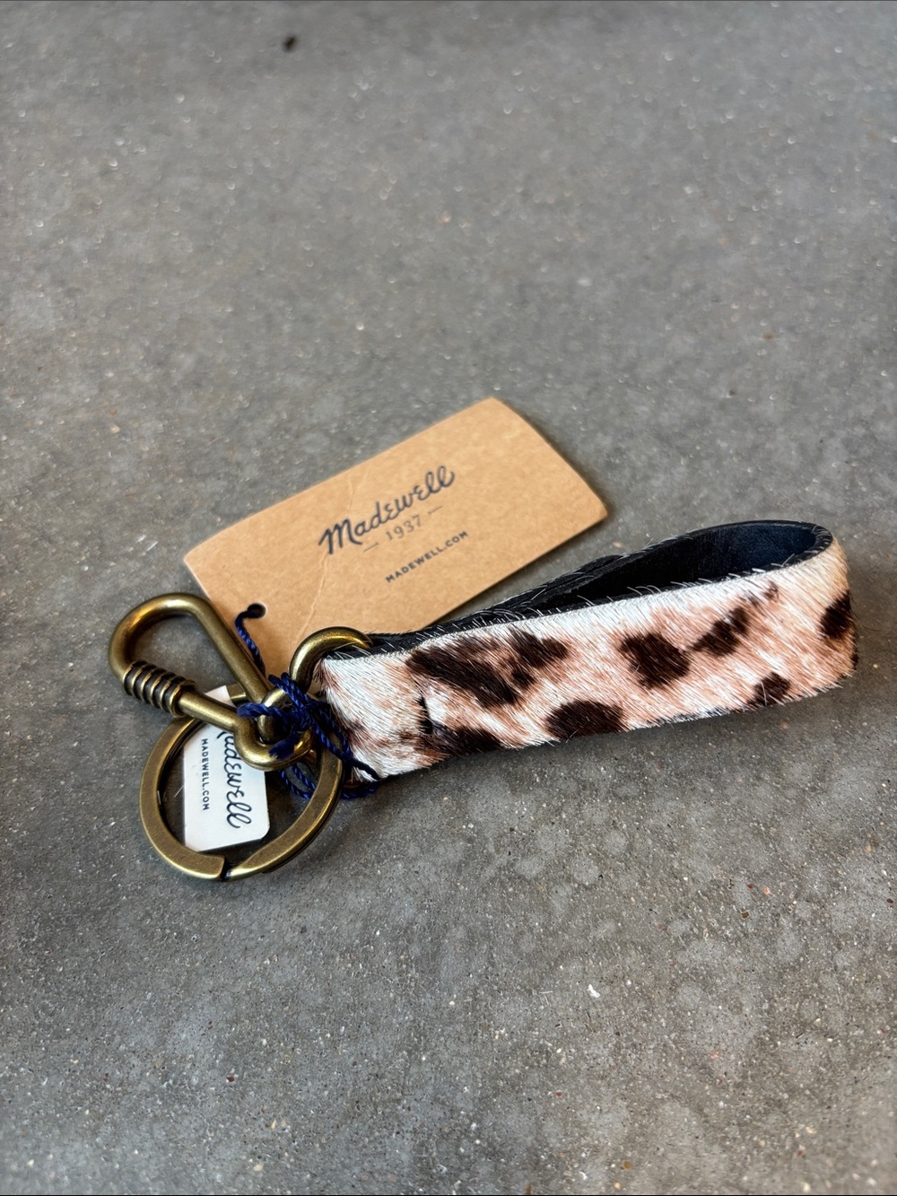 Madewell Gold and Brown animal
Print Key Chan Holder